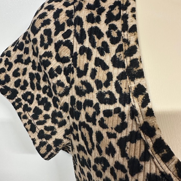 Jessica Simpson Leopard Print Maxi Dress size L - Picture 2 of 3